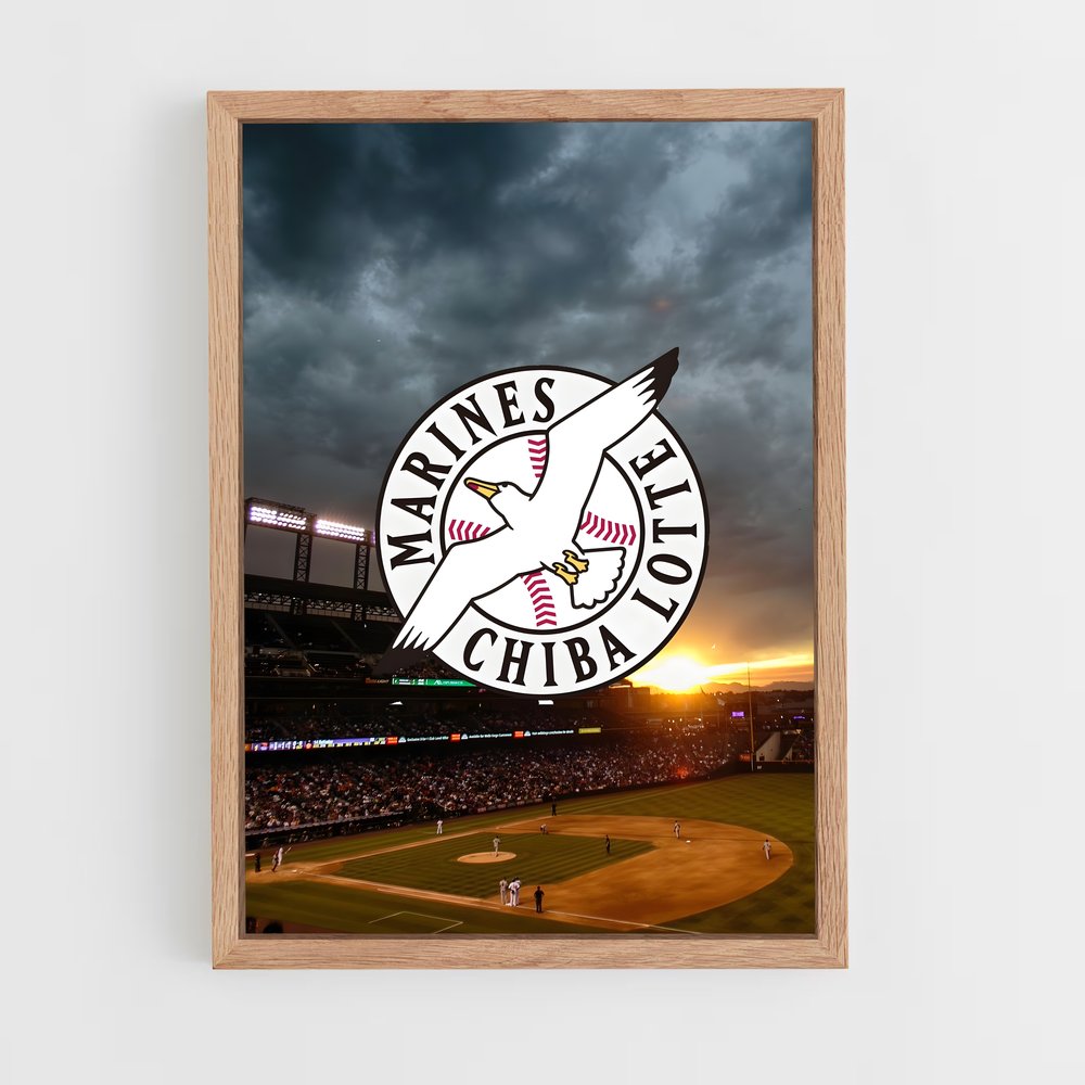Poster Home Run Bird – affiche Baseball (vue 4)